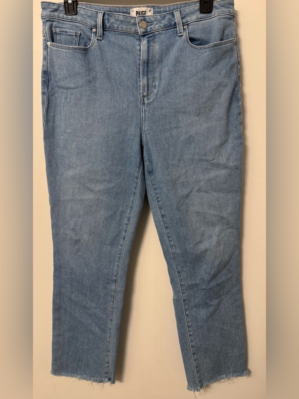 PAIGE Women's Light Blue Denim Cindy Jeans size 33